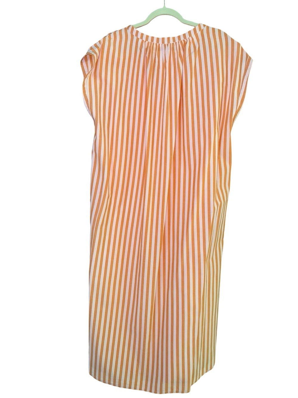 Pink Chicken Womens Cooper Coverup - Orange Pink Stripe - Picture 2 of 9